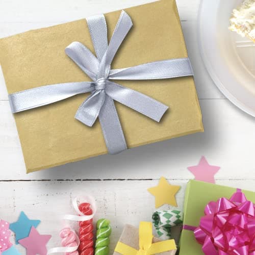 Glick Four Sheets of Gold Tissue Paper, Each Sheet Measures 750mm x 500mm When Opened, Tissue Paper Gold for Gift Wrapping and Other Arts & Crafts — view 5