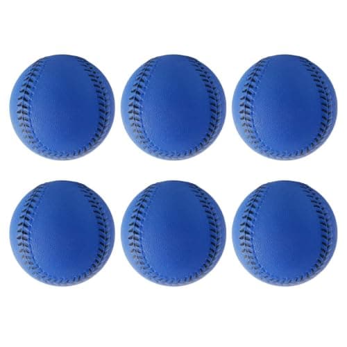 Soft Baseball Balls - 6 Piece Training Stress Ball Set for Kids