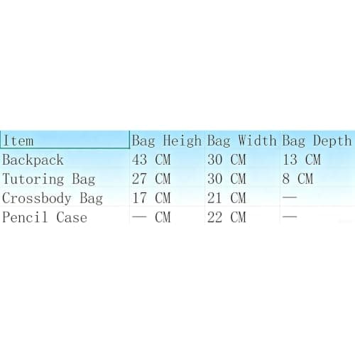5 in 1 Backpack Set for Teen Girls, Large Capacity Water Resistant School Rucksack with Tote Tutoring Bags Crossbody Bag, Pencil Case, Bear Pendant & Cartoon Badge Accessories, Casual Travel Daypack — view 3