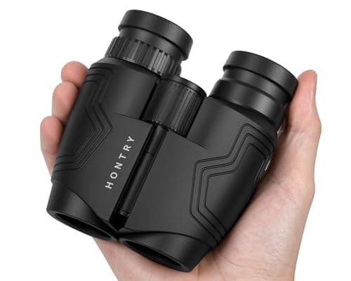 Hontry 12x25 Compact Binoculars for Adults and Kids Bird Watching