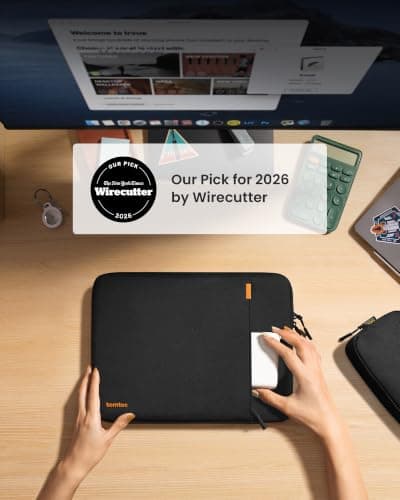 tomtoc 360° Protective Laptop Sleeve Set for 16-inch MacBook Pro M5 Pro/Max — view 2