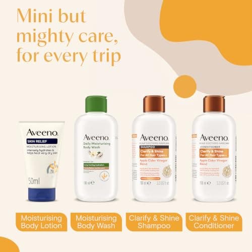 Aveeno On-The-Glow Travel Kit Gift Set — view 2