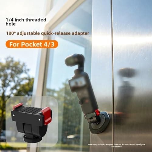 Tidgel Lightweight 12x8cm Tripod for Osmo Pocket 4 Travel — view 5