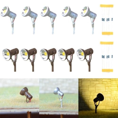 5x Miniature Limelight Projector for 3v for OO Layouts 5x Miniature(Brown) — view 5