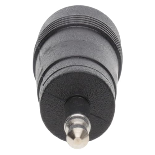 kenable DC Power Adapter 5.5mm x 2.1mm Female Socket to 3.5mm Mono Jack Plug Converter for CCTV LED Lights Solar Pumps Black — view 4
