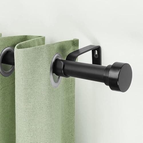 TUXCAXI Nordic Curtain Rod Set Single Double Pole,gold,其他 — view 6