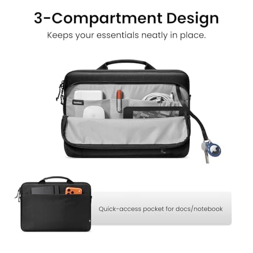 tomtoc Military-Grade Laptop Sleeve for 13'' New MacBook Air M5/A3449 2026 — view 3