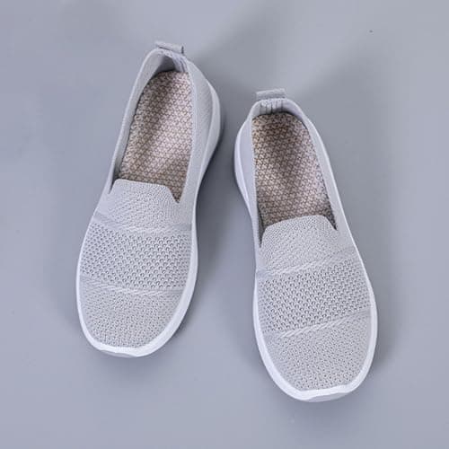 cfpqv Slip On Trainers Women's Orthopaedic Shoes Lightweight Mesh Sports Shoes Breathable Trainers Walking Shoes Gym Fitness Running Shoes Running Walking Road Running Shoes Bequme Slip-On Shoes Size — view 6