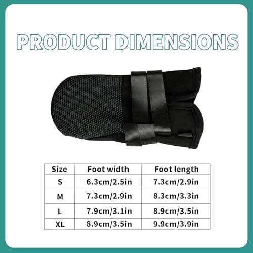 Dog Boots for Injured Paws Waterproof, Adjustable Dog Paw Protectors with Non-Slip Sole, Breathable Recovery Boots for Wound Care and Healing, Dog Shoes for Outdoor Walking（XL)） — view 5
