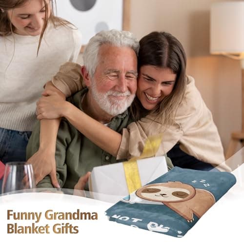 Grandad Gifts, Grandad Birthday Gifts, Flannel Blanket Gifts for Grandpa — view 2
