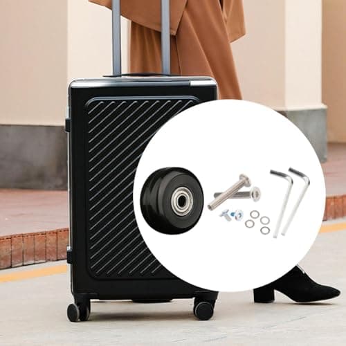 POXZSFX Easy Install Accessories Modern Spare Wheel Suitcase Replacement — view 6