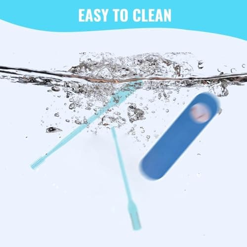 2 in 1 Nasal Hair Cutter, Upgrade 360° Portable Rotating Nostril Hair Removal Tool, Double Sided Nose Hair Blade, Nose Hair Trimmer with Ear Picker for Women Men Travel Essentials (Beige, 3PCS) — view 5