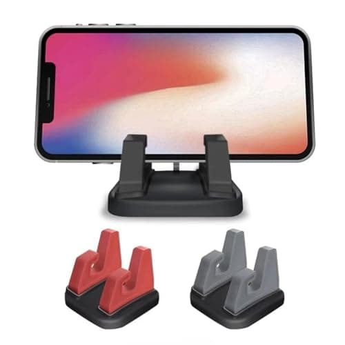 FANGZESHI Auto Dashboard Rotating Phone Mount with Antislip Silicone, Black — view 4