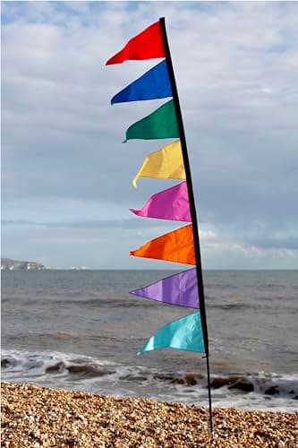 Festivology Festival Pole - Fiesta Vibes (Choice of Poles Available) (3.4m Blue Festival Pole)