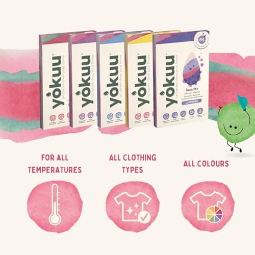 YOKUU Probiotic Laundry Sheets| 64 Loads | Summer Flower Scented | Travel Washing Detergent| Eco Laundry Detergent Sheets — view 2