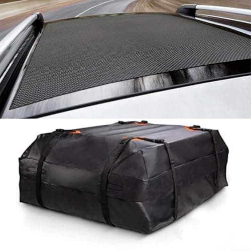 Large 425L Car Roof Bag, Heavy Duty 420D Oxford Waterproof Cargo Luggage Storage Box With Secure Straps, For Road Trips And Camping — view 5