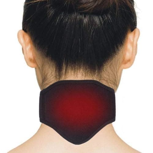 Heated Neck Support Brace, Tourmaline Self Heating Cervical Collar Brace Magnetic Therapy Healing Neck Wrap Neck Pain Relief Strap for Neck Arthritis Migraine Headaches Neck Pain Stiffness