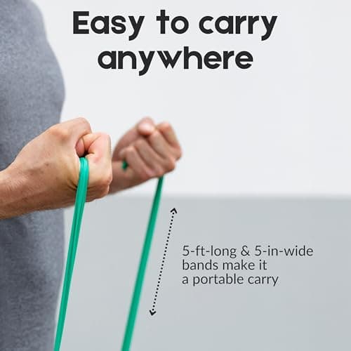 THERABAND Resistance Bands Set, Physio Bands – 1.5m Each, Beginner Set — view 3
