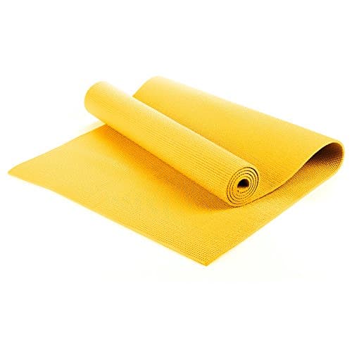 TnP Yoga Mat, Non Slip Exercise Mat, 6mm Thick Workout Mat,Best for Pilates Gymnastics Gym Meditation & Stretching, Lightweight for Men & Women (Neon Yellow, 183 * 61 * 0.6cm) — view 3