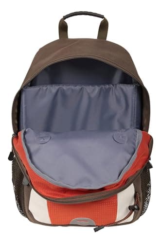 Mountain Warehouse Quest 23L Laptop Bag - 13" Laptop Compartment, Organiser Pocket, Padded Mesh Back Rust (01) ONE — view 5