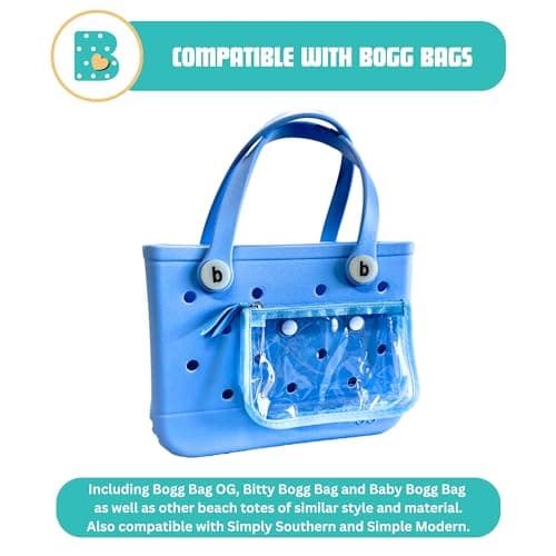 2-Pack Insert Replacement Rivets for Clear Zipper Pouch. Compatible with Bogg Bag and Most Beach Tote Clear Inserts. Fix Your Beach Bag Insert Quickly and Easily — view 3
