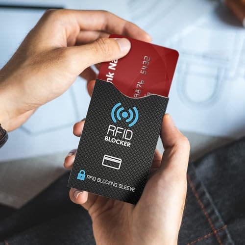 RFID NFC Blocking Card Sleeves, 10 Pack — view 5