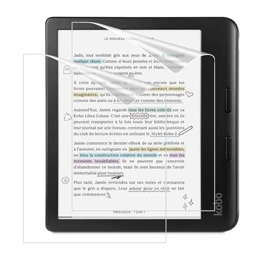 MoKo 2 Pack Anti-Glare Screen Protector for 7 inch Kobo Libra Colour 2024