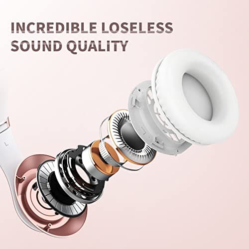 Uliptz Wireless Headphones Over Ear, 65 Hrs Playtime Bluetooth Headphones — view 2
