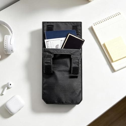 Travel Belt Wallet Portable Anti-Loss Travel Credit Card Waist Pack — view 4