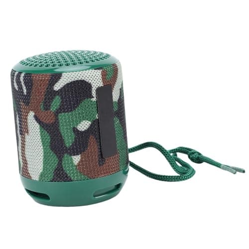 GOWENIC Mini Bluetooth Speaker for Travel & Outdoor (Camo Green) — view 4