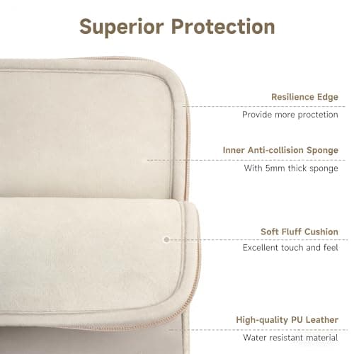 LETREEN Laptop Sleeve for 13-inch 14-inch New MacBook Pro M5 Pro/Max (2026) — view 2