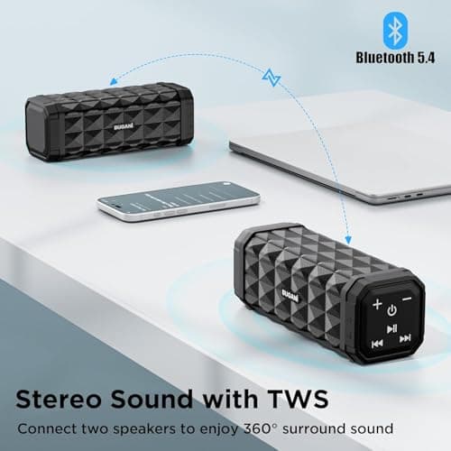 BUGANI Portable Bluetooth Speaker, Wireless Speaker with 24H Playtime — view 2