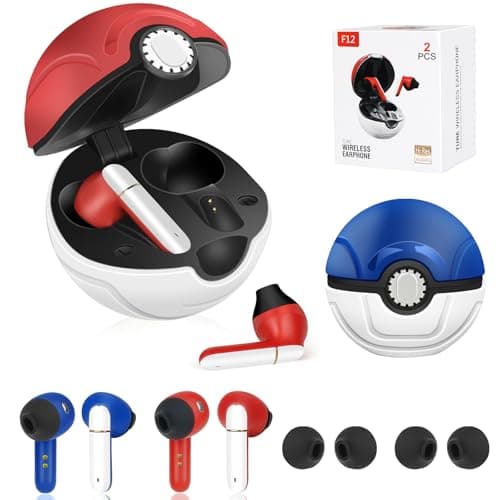 Jekasy 2 Pack Wireless Earbuds for Kids,Comfortable Wireless Earphones Fit Ergonomic Design Ball Shape Ear Buds with Mic for Android iOS Cell Phone Computer Laptop