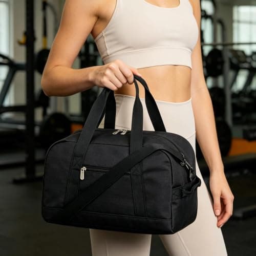14 Inch Small Gym Duffel Bag, Waterproof Lightweight Travel Sport Bag — view 3