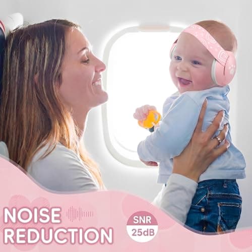 Baby Ear Defenders for 0-36 Months, Soft Adjustable with Noise‑Reduction — view 5