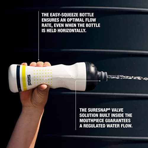 Sigg - Soft Bike Water Bottle - Pulsar Transparent White - Squeezable - Dishwasher Safe - Lightweight - Leakproof - BPA Free - 0.75L — view 4