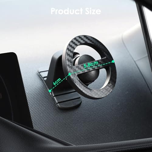 FIDWALL 3 Pack Mag-safe Car Phone Mount Set with Flexible Installation & Strong Magnetic Adsorption — view 6