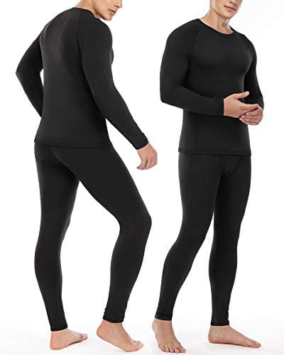 Roadbox Men's Thermal Underwear Set, Fleece Lined Base Layer Long Johns — view 2