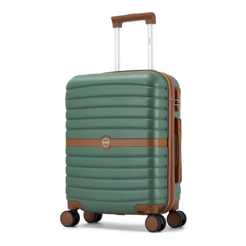 Kono Cabin Hard Shell Suitcase, Lightweight ABS+PC Carry On Hand Luggage