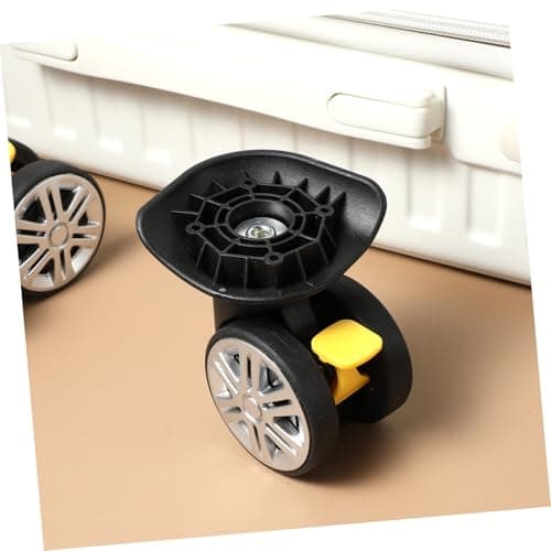 DEARMAMY 4pcs Universal Swivel Caster Wheels Replacement Set for Luggage Suitcase Repair Kit with Sturdy Suitcase Wheels for Travel Trolley Bag Maintenance — view 6