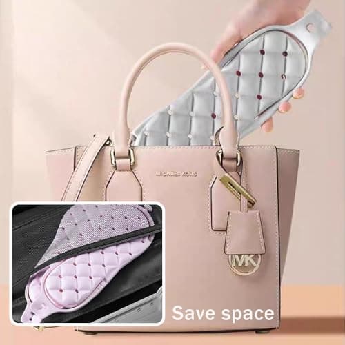 MIUPOO Foldable Travel Shower Shoes with Holes,Dry Quickly Non Slip Bath Slippers,Portable Hotel Lightweight Sandals for Spa Nail Salon Beach Pool Gym — view 4