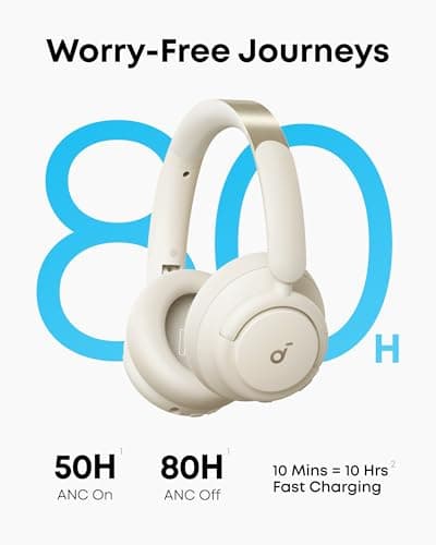 soundcore Anker Q30, Hybrid Active Noise Cancelling Over-Ear Headphones — view 5