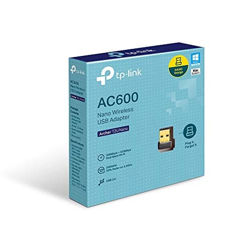 TP-Link Archer T2U Nano AC600 WiFi Dongle, Nano USB WiFi Adapter for PC — view 6