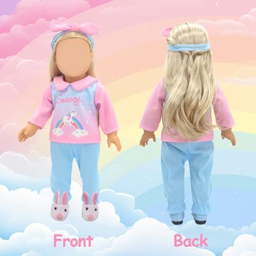 Baby Doll Clothes for 14-18 Inch Baby Dolls Sleeping Bag Set — view 4