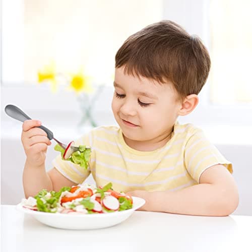 Lehoo Castle Stainless Steel Toddler Cutlery Set, 6-Piece Animals Design — view 6
