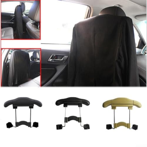 Retractable Car Coat Hanger, Headrest Suit Holder, — view 3