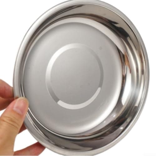 17-Piece Stainless Steel Mess Kit with Bowls Plates — view 4