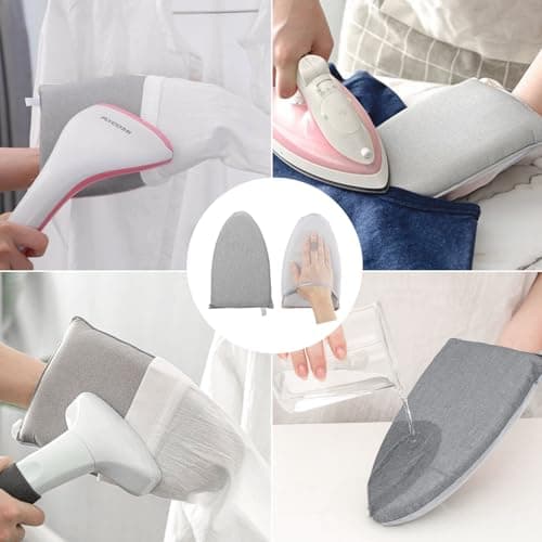 PEAPIN Portable Ironing Pad, Steamer Ironing Gloves for Garments — view 6