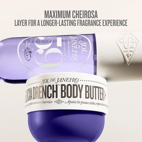 Sol de Janeiro Delicia Drench Body Butter Set | Full Size & Travel Size Bundle | Moisturizing Body Cream — view 6