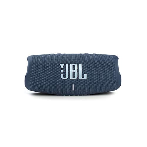 JBL Charge 5 Portable Bluetooth Speaker with Deep Bass, IP67 Waterproof and Dustproof, 20 Hours of Playtime, Built-In Powerbank, Blue — view 5